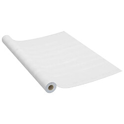 vidaXL Film autoadhésif pour meubles Bois blanc 500x90 cm PVC