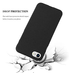 Cadorabo Coque iPhone 7 / 7S / 8 / SE 2020 Etui en Noir pas cher