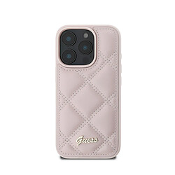 Guess Maroquinerie Guess Coque iPhone 16 Pro - Rose