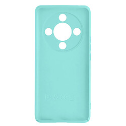 Avizar Coque pour Honor Magic 6 Lite 5G Semi-rigide Soft-touch Anti-traces Turquoise