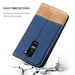 Cadorabo Coque LG G2 MINI Etui en Bleu pas cher