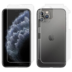 Avizar Films iPhone 11 Pro Protection avant et arrière Antibactérien - Transparent