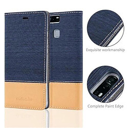 Avis Cadorabo Coque Huawei P9 Etui en Bleu