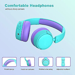 Acheter Universal Rouleau de casque Bluetooth pour enfants Co., Ltd. 85dB (turquoise)