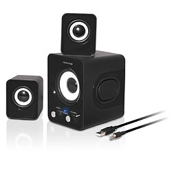 Avis NC KIT Haut-parleurs de jeu 2.1 SUBWOOFER GAMER + prise 3,5 mm 6 RMS