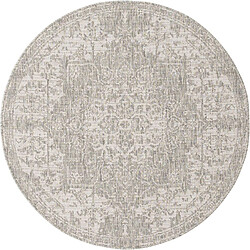 Hadorn Tapis d'Extérieur - 122x122 - Gris - Tulum