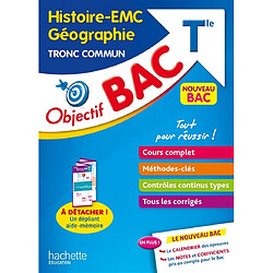 Histoire, EMC, géographie tronc commun terminale : nouveau bac - Occasion