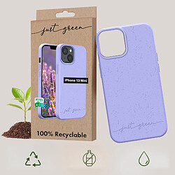 Avis BIGBEN Coque iPhone 13 mini Natura Lavande - Eco-conçue Just Green