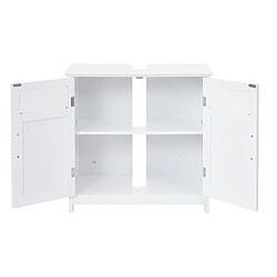 Acheter Mendler Meuble sous-vasque HWC-A85, 60x60x30cm ~ blanc