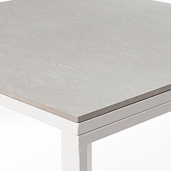 Ds Meubles Table Smart 75x75 White Almond BL