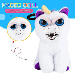 Avis Universal Amusant mignon changement d'expression faciale animaux farcis peluche poupée pour cadeau