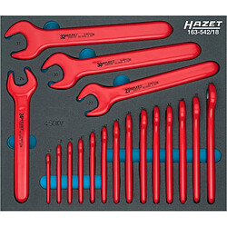 Acheter Servante d'atelier avec 2 tiroirs remplis VDE assortiment 70 pcs Hazet