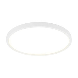 NETTLIFE Plafonnier LED 24W 4000 K 30cm Chambre Plat Diamètre Lampe de Cuisine Ronde Blanche Salle de Bain pour Salle de Bain Couloir