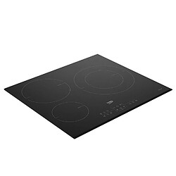 Table de cuisson à induction 60cm 3 feux 7200w noir - HII63200MTB - BEKO