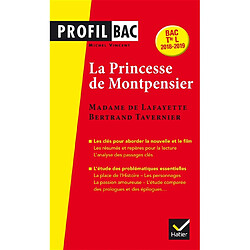 La princesse de Montpensier, Madame de Lafayette, Bertrand Tavernier : bac terminale L, 2018-2019