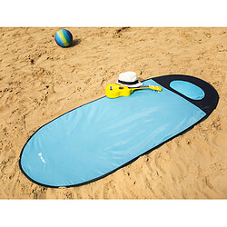 Avis TRACER Couverture de plage Couverture de pique-nique 180x80cm Tapis de plage Outdoor Couverture imperméable Pliable Portable Bleu