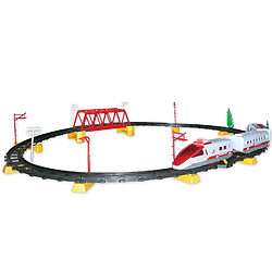 TEOREMA Théorème 61660 Train électrique flèche Rapide avec Piste 230 cm Blanc/Rouge