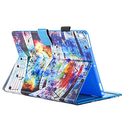 Acheter Wewoo Coque pour iPad Pro 10.5 pouces Note de musique imprimer Flip horizontal en cuir PU étui de protection avec titulaire et fentes cartes cadre photo