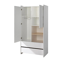 Avis Vipack KIDDY Armoire + Lit simple + Chevet + Bureau