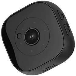 Chrono Mini caméra H9 4K Mini caméra 1080p DV HD Mini caméra magnétique 121 degrés grand angle IR Vision nocturne petite caméra(Noir)