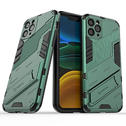 Coque pour iPhone 12 Mini Protection Antichoc avec Support TPU Résistant et Pratique - Vert