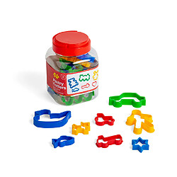 Bigjigs Toys Pot de 24 emporte-pièces