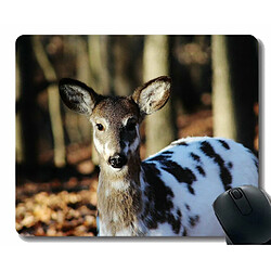 Universal (220x180x3) Tampon de souris avec bords de cerf bruns 