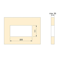 Avis Emuca Multi-connecteur de table, 2 USB + 1 HDMI + 2 prises EU, 265 x 120 mm, Aci