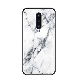 Coque en TPU combo motif marbre blanc pour votre OnePlus 8