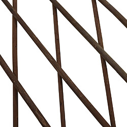 vidaXL Clôture en treillis de saule 5 pcs 180x60 cm pas cher