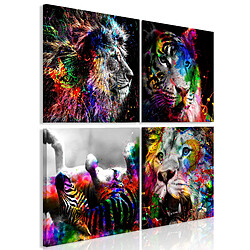 Artgeist Tableau - Wildness and Beauty (4 Parts) [40x40]