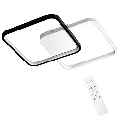 ZMH Plafonnier LED noir et blanc moderne pour chambre à coucher