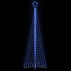 vidaXL Guirlande de sapin de Noël 495 LED bleu 300 cm