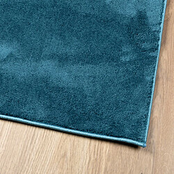 Avis vidaXL Tapis OVIEDO à poils courts turquoise 200x280 cm