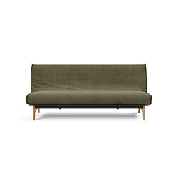 Avis Inside 75 Canapé Lit ASLAK 120 Nordic Cover Soft Spring tissu 316 Cordufine pine green