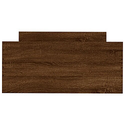 Acheter Maison Chic Lit adulte - Lit simple Cadre de lit,Structure du lit Contemporain chêne marron 90x190 cm bois d'ingénierie -MN69167