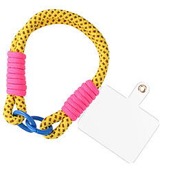 Avizar Bracelet pour téléphone Lanière courte Nylon Camel