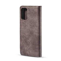 Acheter Dg.Ming Etui en PU + TPU fente 2 en 1 amovible gris pour votre Samsung Galaxy S20 Ultra