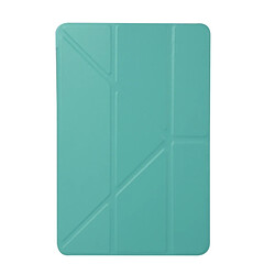 Wewoo Housse Étui Coque à rabat en déformation horizontale à TPU Honeycomb pour iPad Mini 2019 H avec support vert menthe