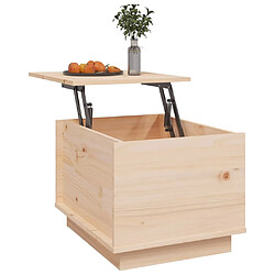 Acheter vidaXL Table basse 40x50x35 cm Bois massif de pin