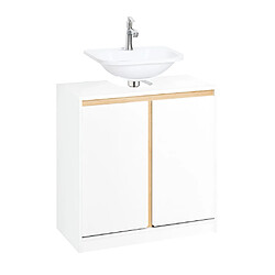 SoBuy BZR78-W Meuble sous-Lavabo