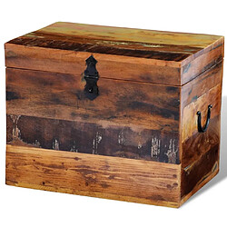 Maison Chic Boîtes de rangement,Boîtes de stockage Bois massif de récupération -MN748079