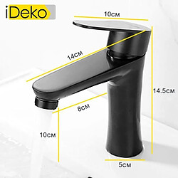 Acheter iDeko® Robinet de lavabo de haut qualité famille moderne en laiton céramique mélangeur robinet salle de bain