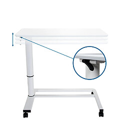 Avis Table assis-debout STAND II 90 x 42 cm blanc hjh OFFICE