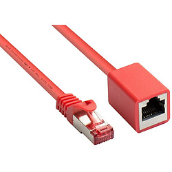 Alcasa 8063VR-005R câble de réseau 0,5 m Cat6 S/FTP (S-STP) Rouge - Câbles de réseau (0,5 m, Cat6, S/FTP (S-STP), RJ-45, RJ-45, Rouge)