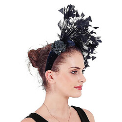 Universal Femme noir plume bandeau amoureux pour mascarade fête de carnaval