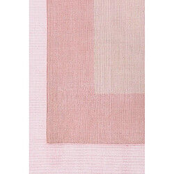 Avis Vidal Tapis de laine 234x165 rose Darya