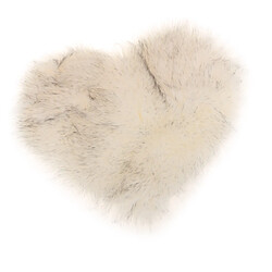 amour forme shaggy doux peau de mouton tapis tapis de fausse fourrure 5cm pile blanc gris pas cher