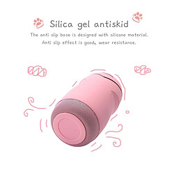 Acheter Universal Haut-parleur Bluetooth portable mini sans fil Lumière LED Haut-parleur Funny Cat Support TF Subwoofer Column Bluetooth | Haut-parleur portable (rose)