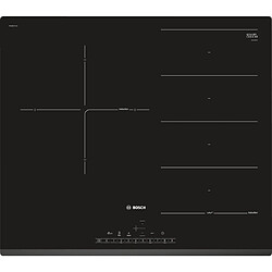 Table de cuisson à induction 60cm 3 feux 7400w flexinduction noir - pxj631fc1e - BOSCH